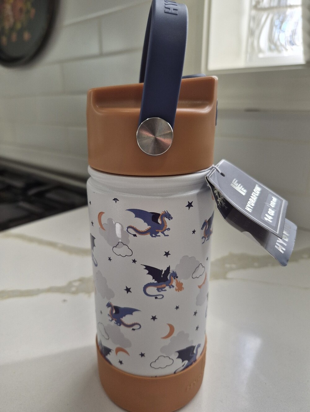 HydraFlow Kids Travel Tumbler -Dragon Design